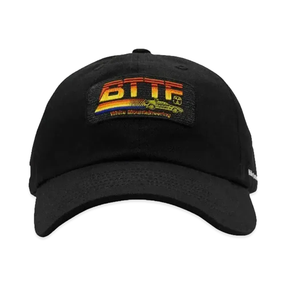 White Mountaineering BTTF 6 PANEL CAP "BLACK"