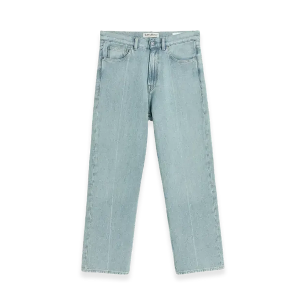 OUR LEGACY Third Cut "Bleached Lurex Woof"