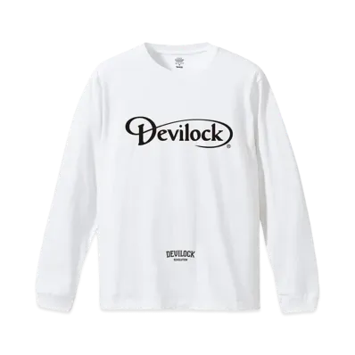DEVILOCK LOGO L/S TEE "WHITE"