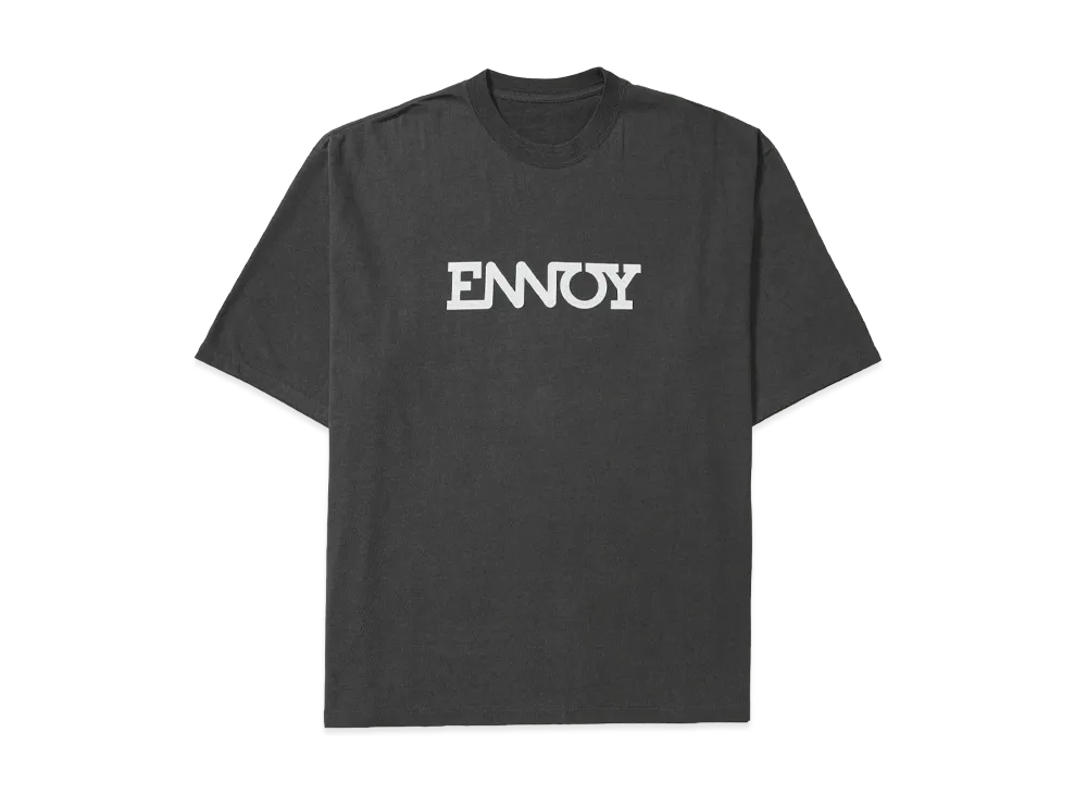 ENNOY Electric Logo Fade T-Shirt "Fade Black"
