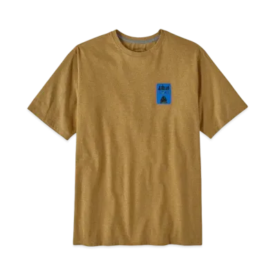 Patagonia Men's Take a Stand Responsibili Tee "Gold"