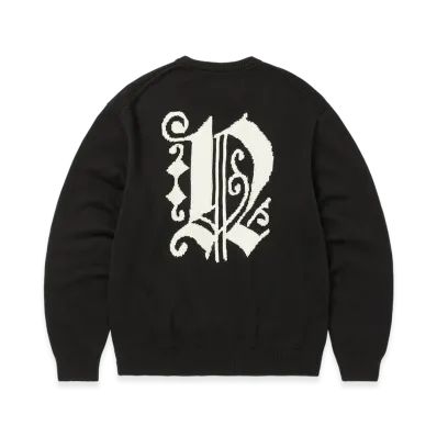 thisisneverthat Fortuna N-Logo Sweater "Black"