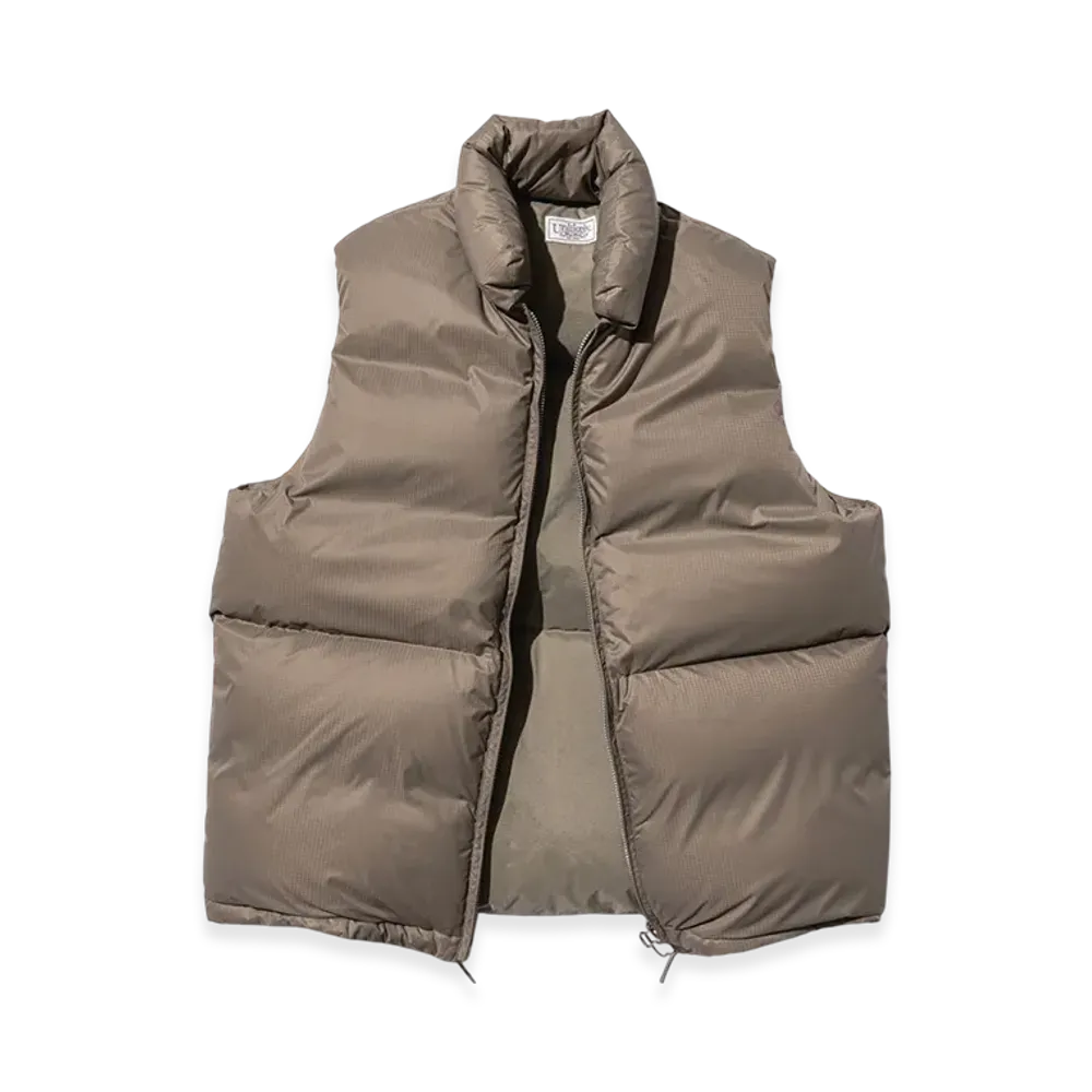 Unlikely Simple Down Vest "Beige"