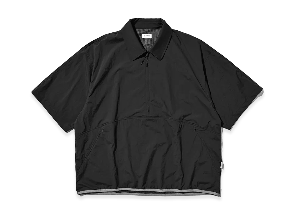 CLESSTE Half Zip Trail S/S Shirt "Black"