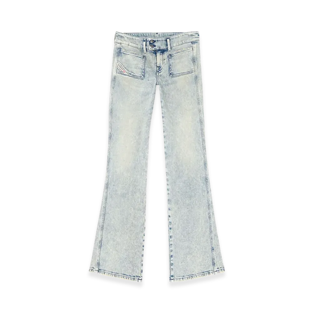 Diesel Bootcut Jeans D-Hush 09l27 "Light Blue"