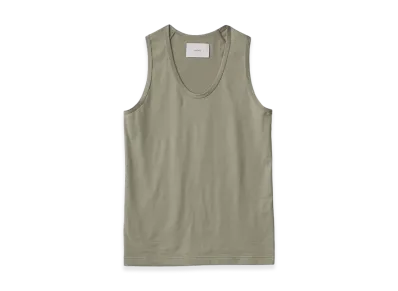 ssstein Suvin Cotton Tank Top "Khaki"