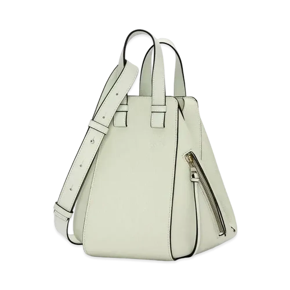 LOEWE Small Hammock Bag In Soft Grained Calfskin "Light Celadon"