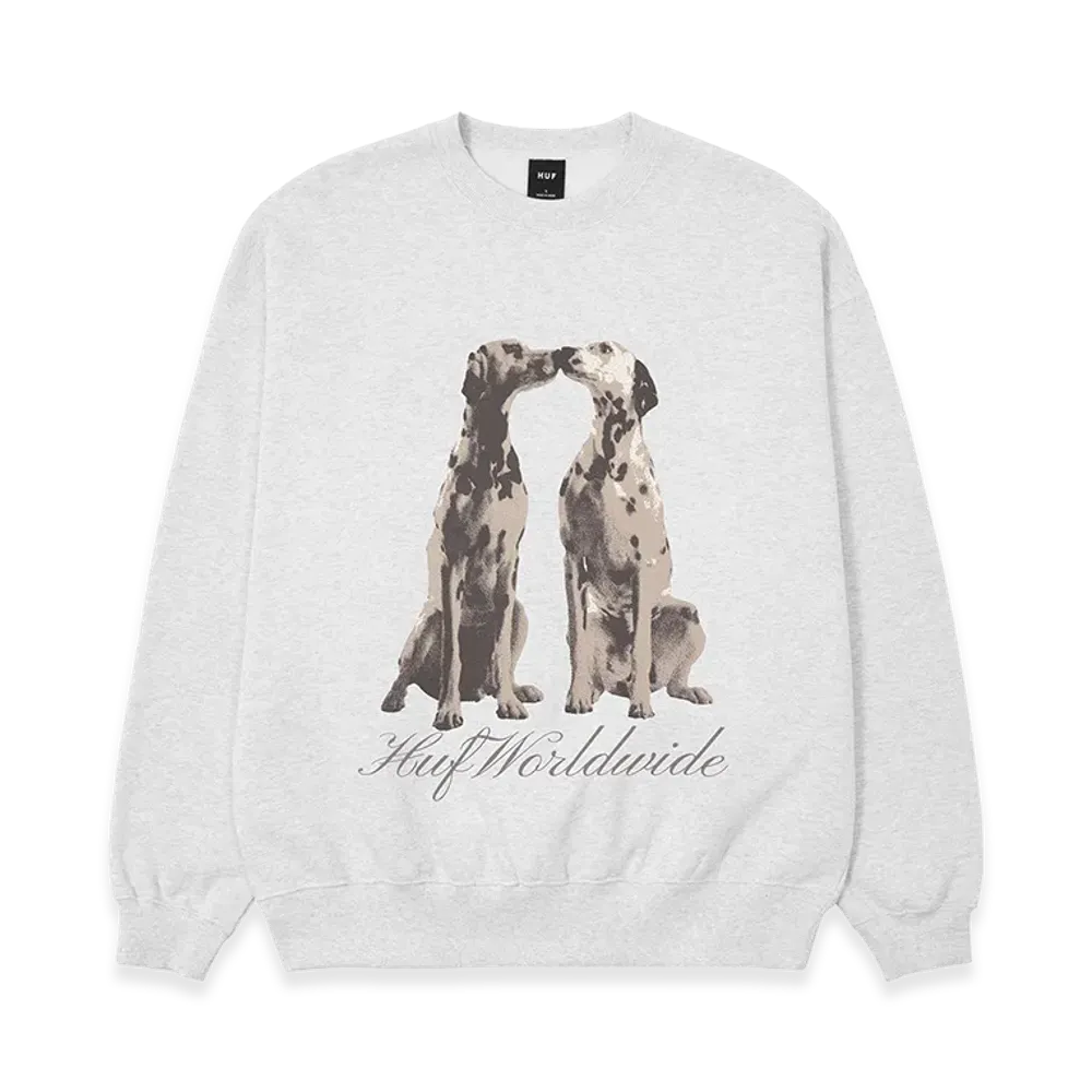 HUF Dogged Crew "Ash Grey"