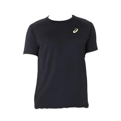 Asics Aim-Trg Dry Short Sleeve Shirt "Performance Black/Safety Yellow"