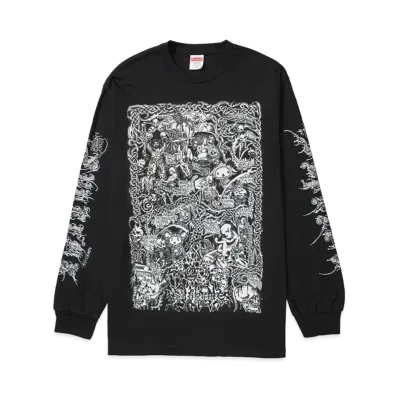Supreme Wombat L/S Tee "Black"