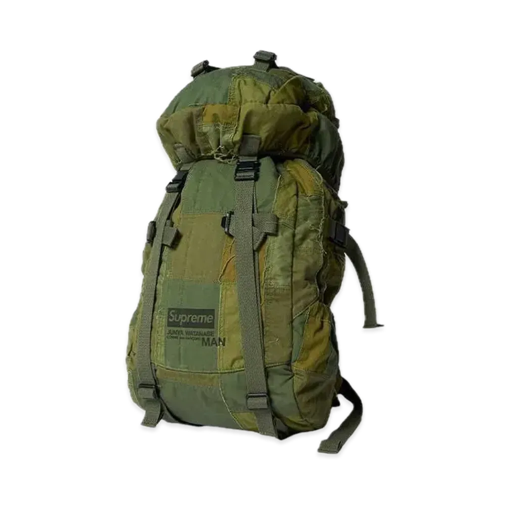 Supreme x JUNYA WATANABE COMME des GARCONS MAN Patchwork Backpack "Olive"