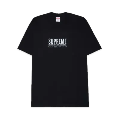 Supreme Paris Tee "Black"