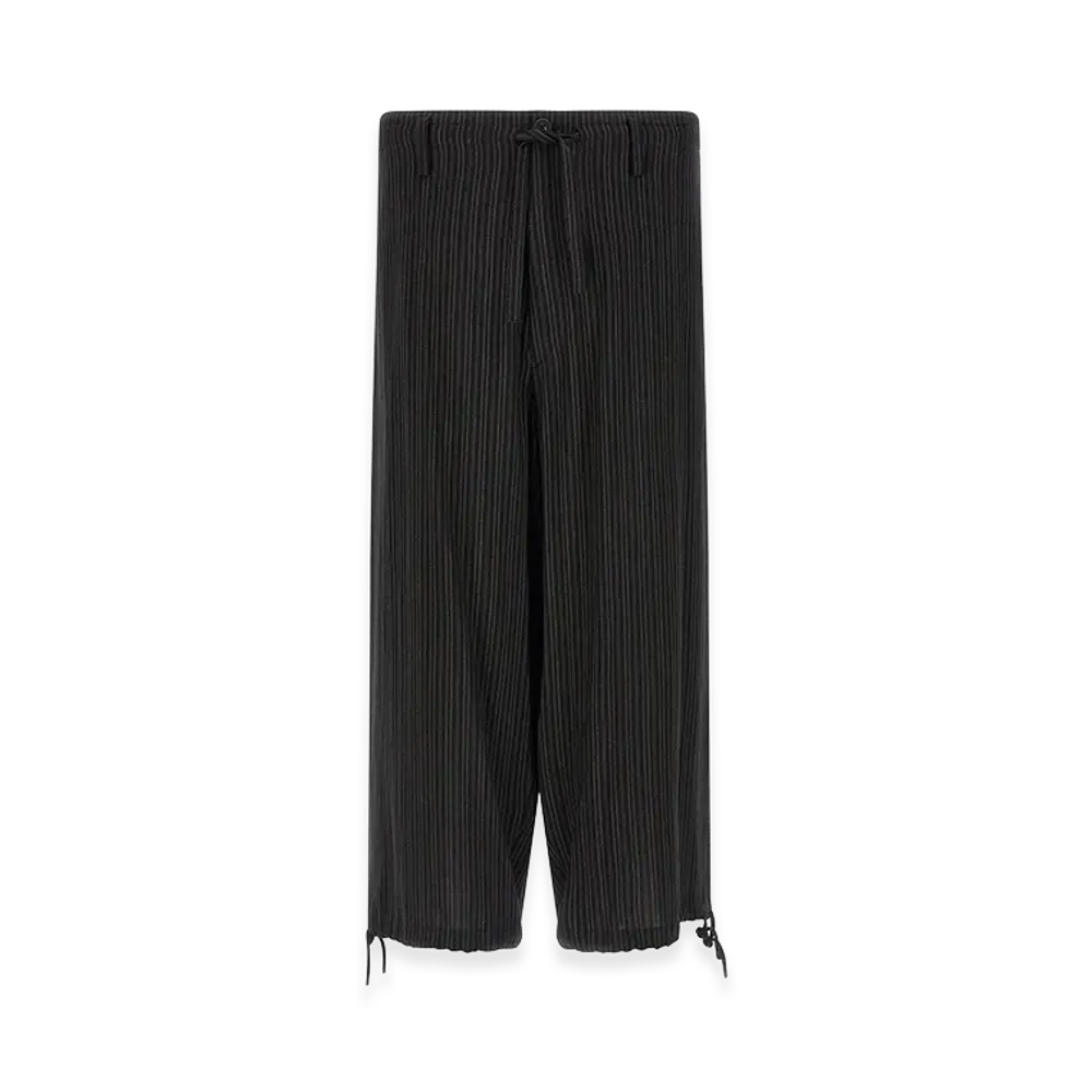 Yohji Yamamoto Extra Loose Leg Pants "Black"