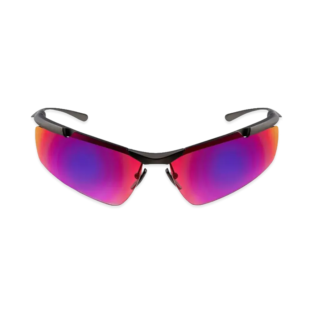 BALENCIAGA Boomerang Cat Sunglasses "Silver"