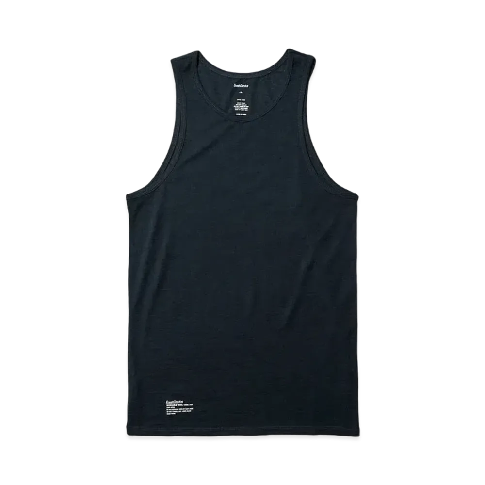 FreshService Washable Wool Tank Top "Navy"