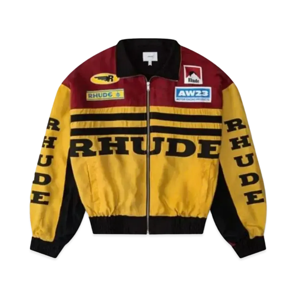 RHUDE Rally Jacket "Mustard"