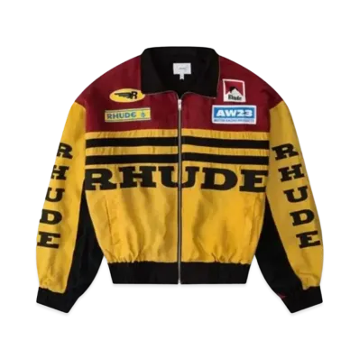 RHUDE Rally Jacket "Mustard"