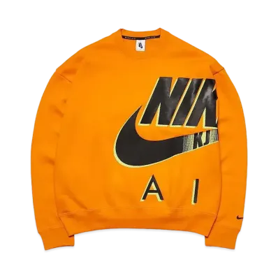KIM JONES × NIKE CREW SWEAT "CIRCUIT ORANGE"