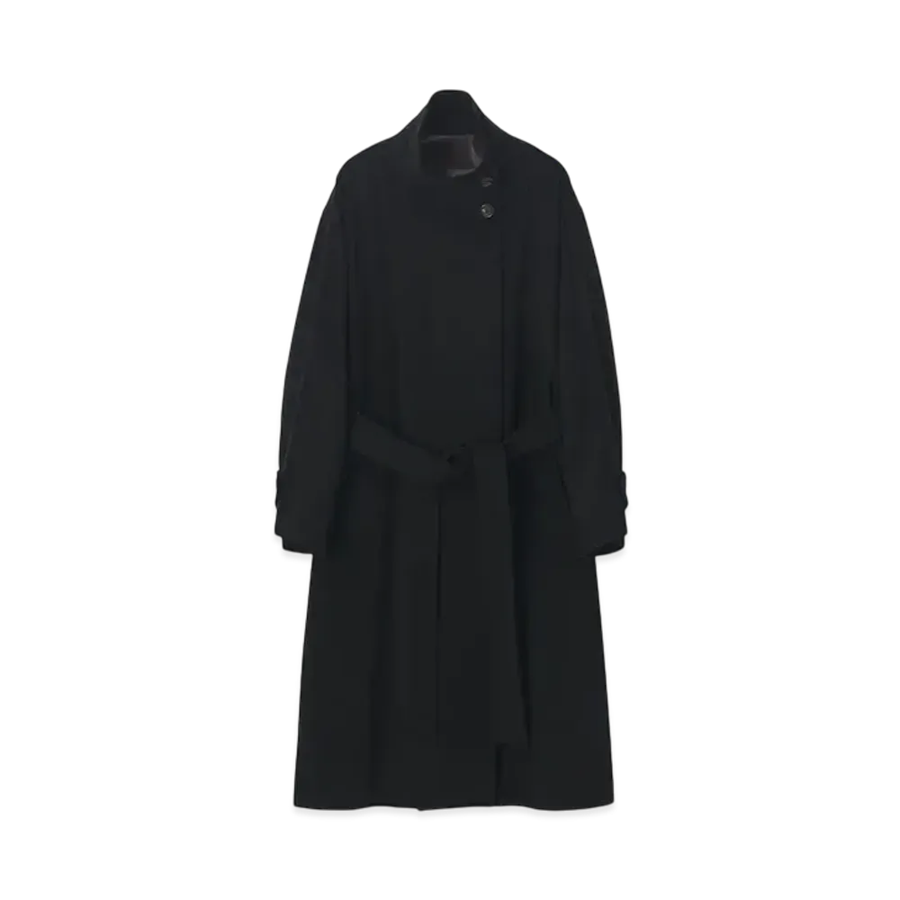 Paul Smith Women's Cashmere Blend Stand Collar Coat "Black"