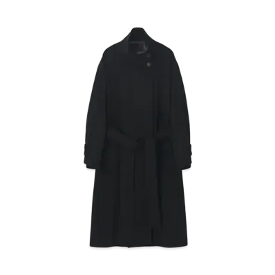 Paul Smith Women's Cashmere Blend Stand Collar Coat "Black"
