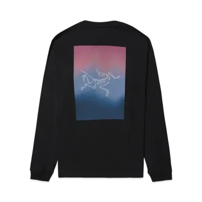 ARC'TERYX Kragg Cotton Heatmap LS "Black/Multi"