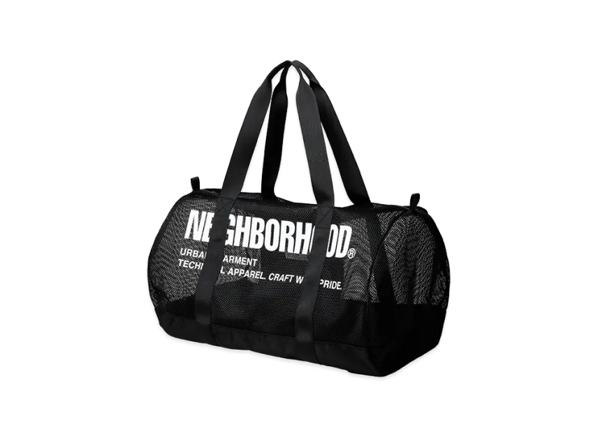 NEIGHBORHOOD Mesh Boston Bag NEIGHBORHOOD Mesh Boston Bag