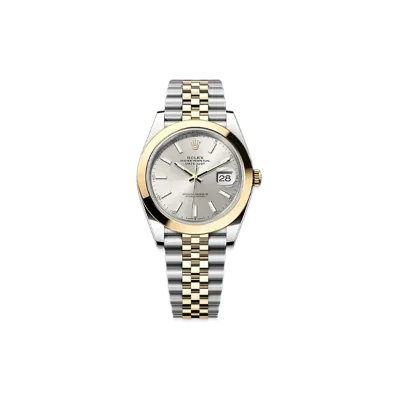 ROLEX Datejust 41 Oystersteel & Yellow Gold "Grey"