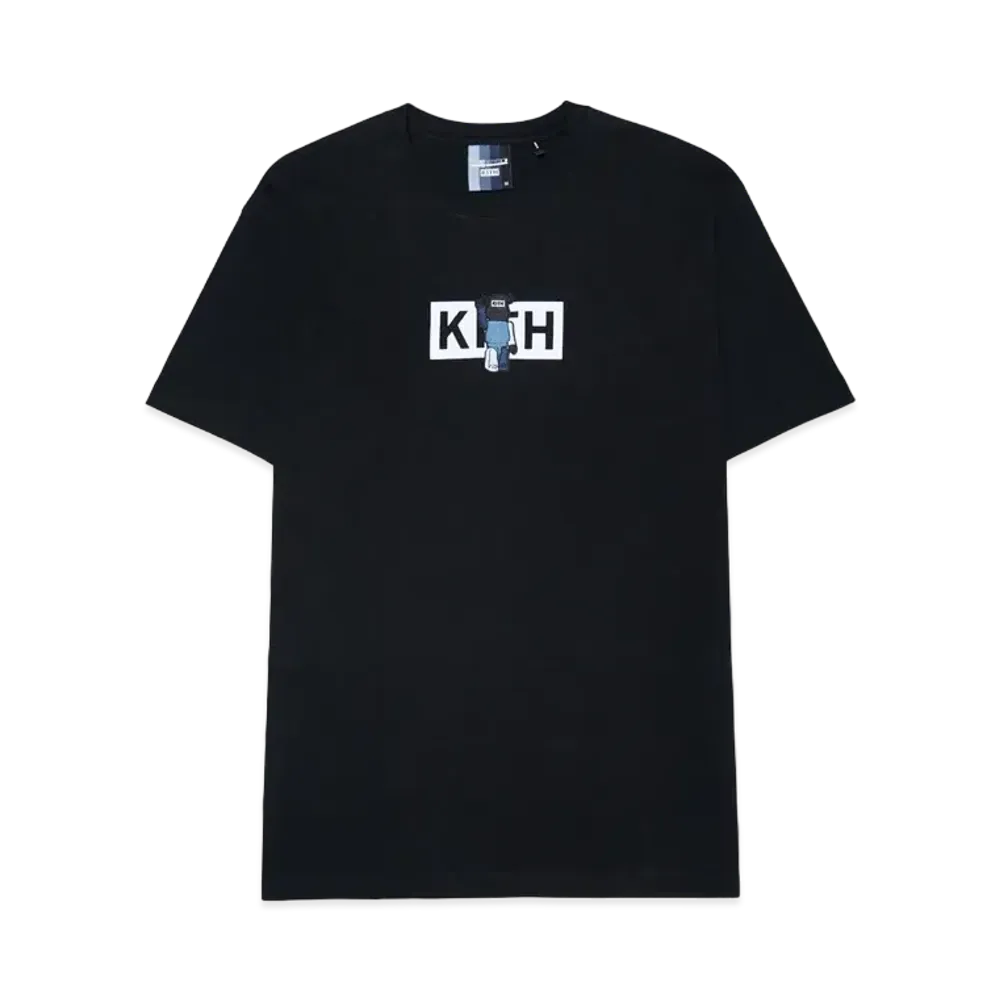KITH Bearbrick Logo Tee "Black"
