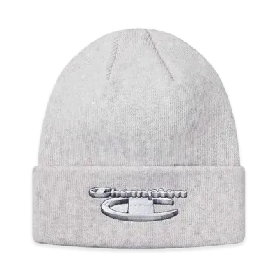 Supreme x Champion 3D Metallic Beanie "Ash Grey"