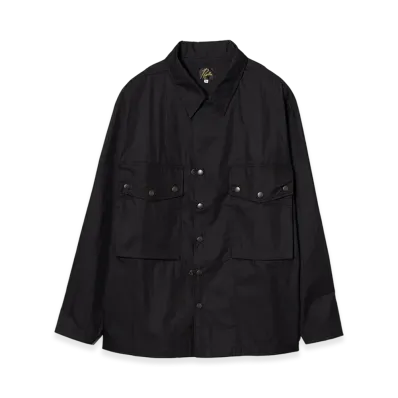 NEEDLES x Studious Field Jacket - C/N Oxford Cloth "Black"