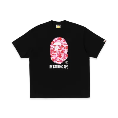 A BATHING APE Abc Dot Camo By Bathing Ape Relaxed Fit Tee "Black"