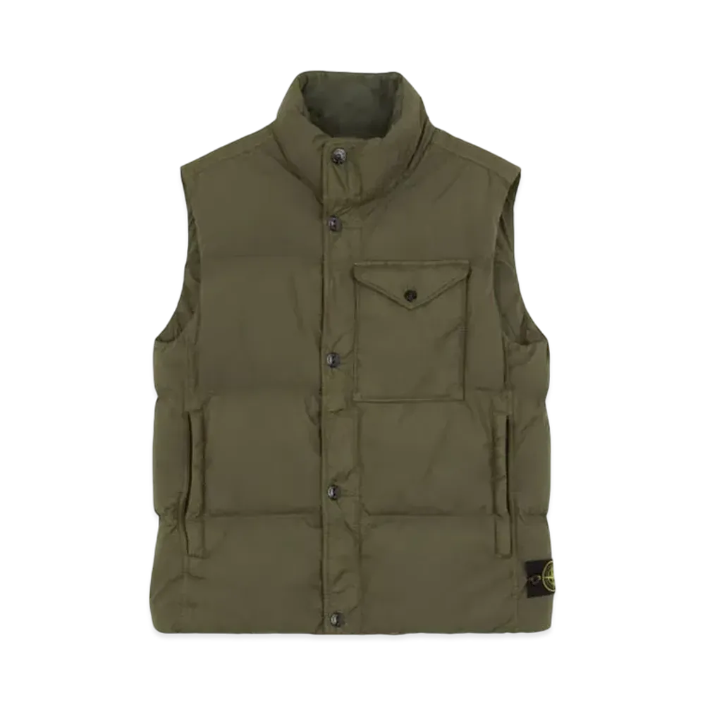Stone Island G0223 Crinkle Reps R-NY "Musk Green"