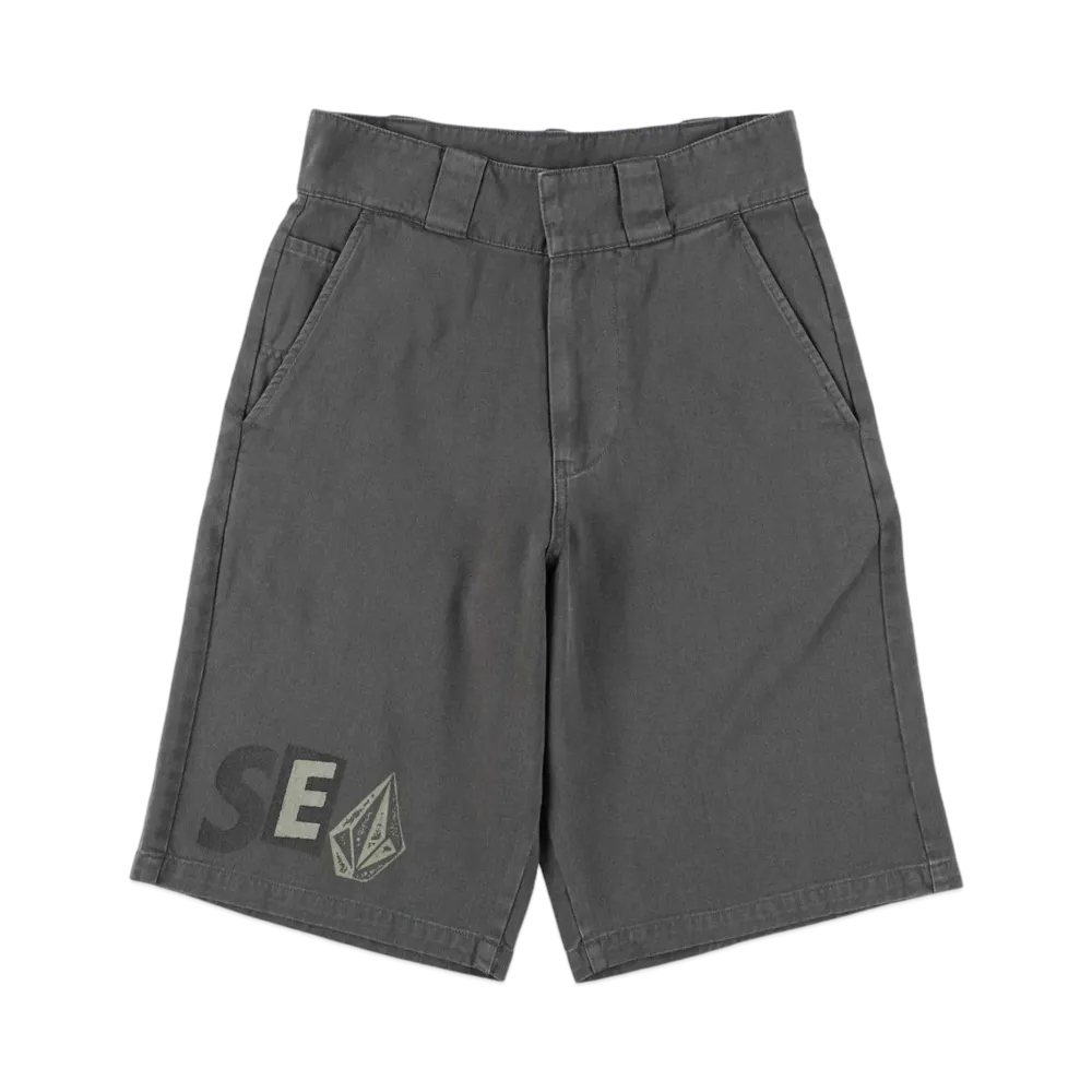 WIND AND SEA x VOLCOM Heritage Short "Black"