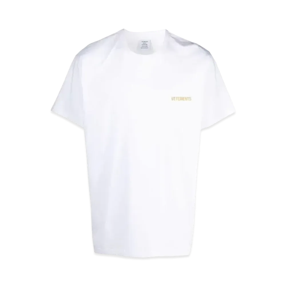 VETEMENTS Logo T-shirt "White"