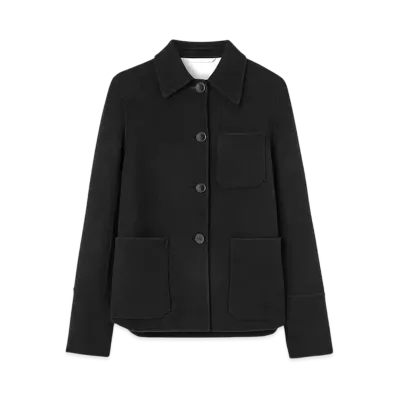 Jil Sander Women's Wool Overshirt "Black"
