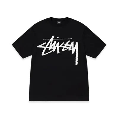 Stussy Big Stock Tee "Black"