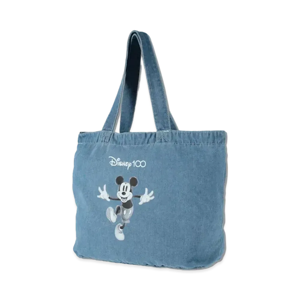 WIND AND SEA Mickey Mouse / Denim Mini Shoulder Bag "Light Blue"