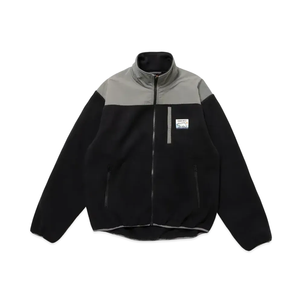 HUMAN MADE FLEECE JACKET "Black"