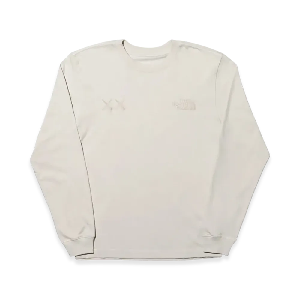 The North Face x Kaws L/S T-Shirt - 22FW "Moonlight Ivory"