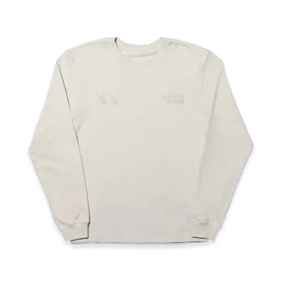 The North Face x Kaws L/S T-Shirt - 22FW "Moonlight Ivory"