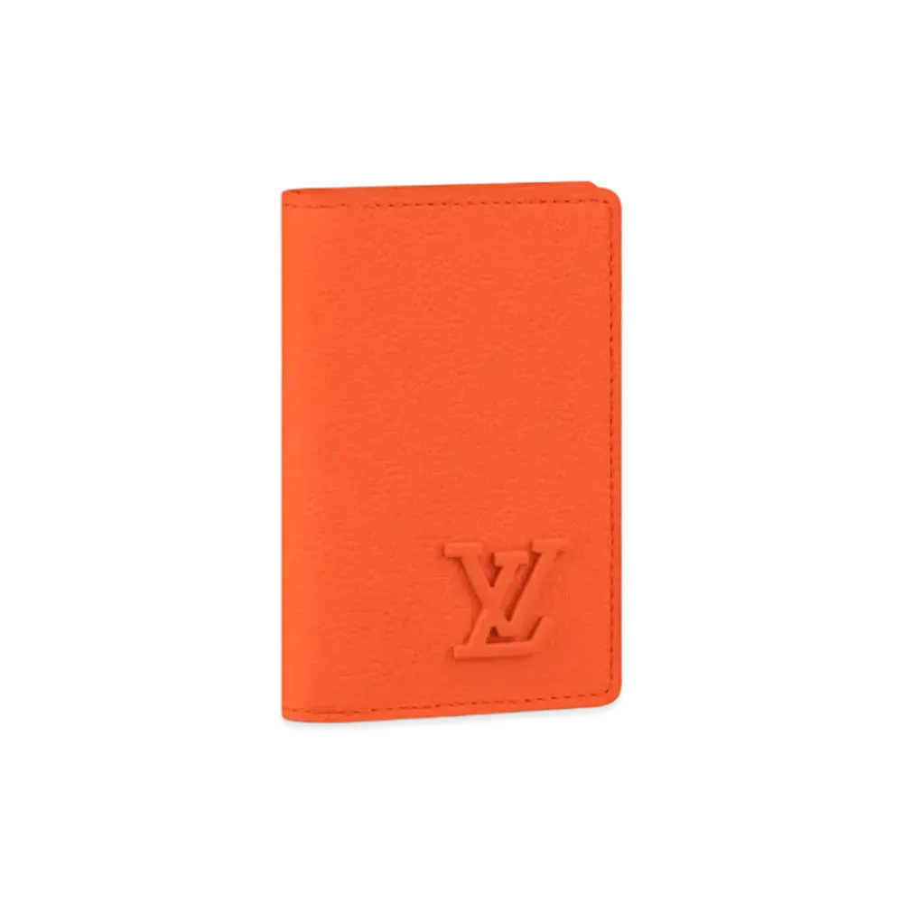Louis Vuitton Organizer De Posh Aerogram "Orange"