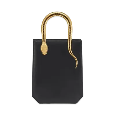 BVLGARI Serpentine Viper Tote "Black"