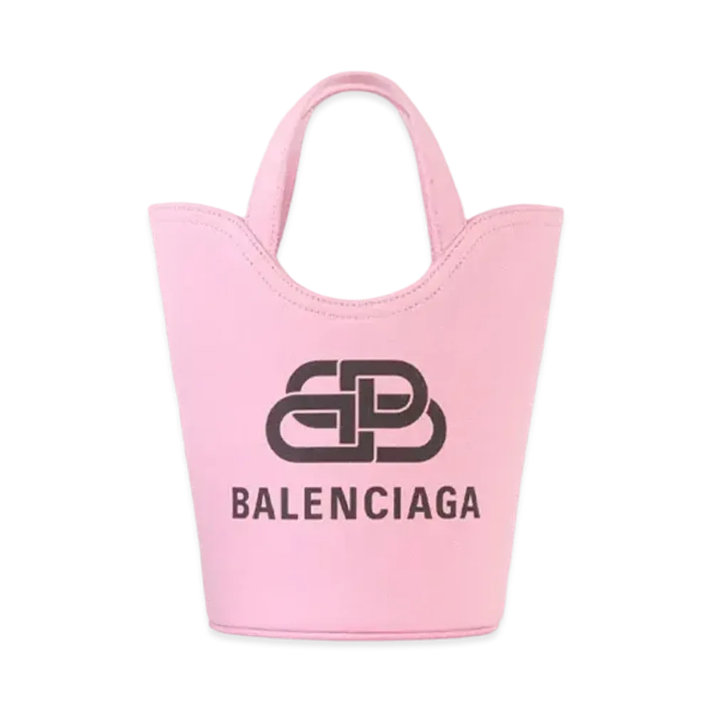 BALENCIAGA Women's Wave XS Tote Bag "Pink"