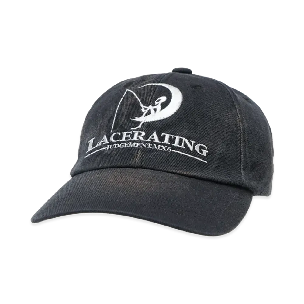 SAINT Mxxxxxx 6Panel Cap_Lacerating "Black"