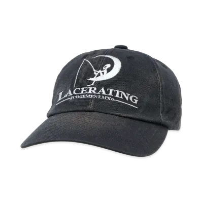 SAINT Mxxxxxx 6Panel Cap_Lacerating "Black"