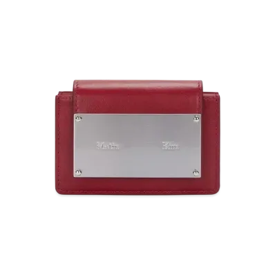 Matin Kim Vintage Accordion Wallet "Red"