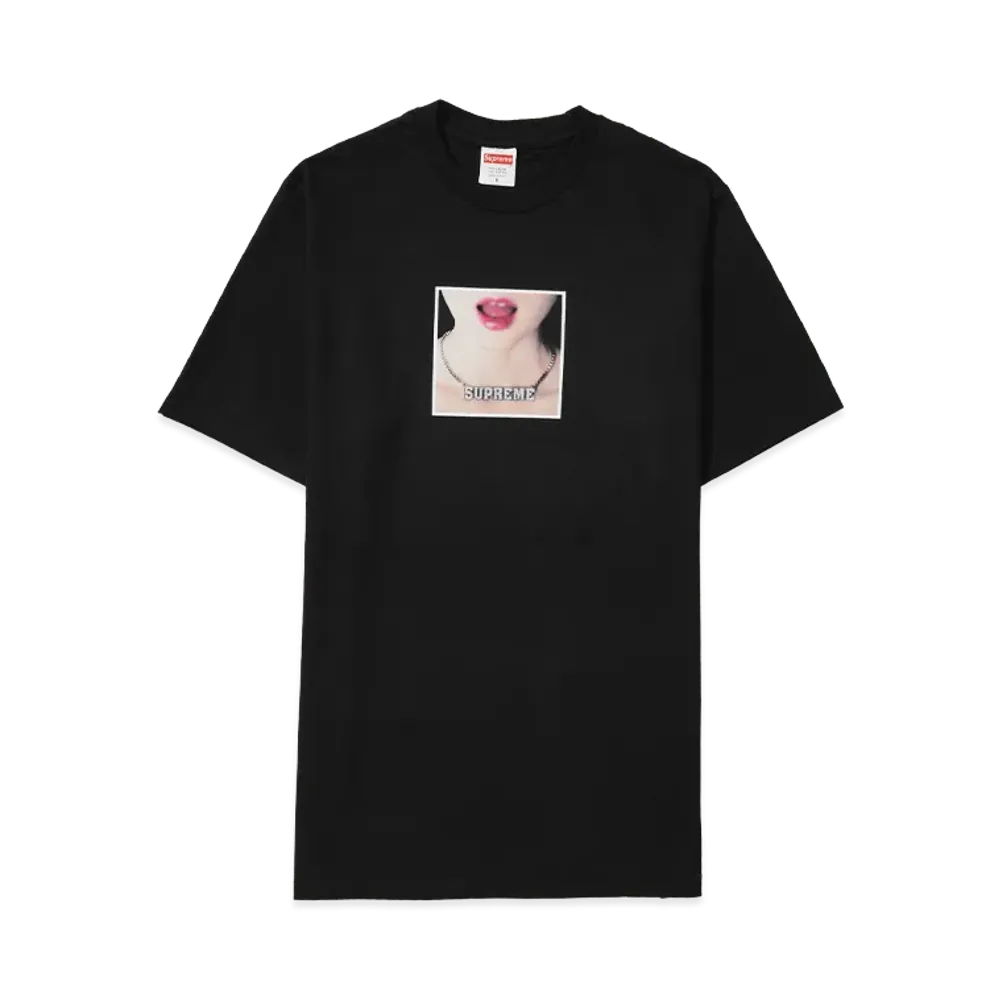 Supreme Necklace Tee "Black"