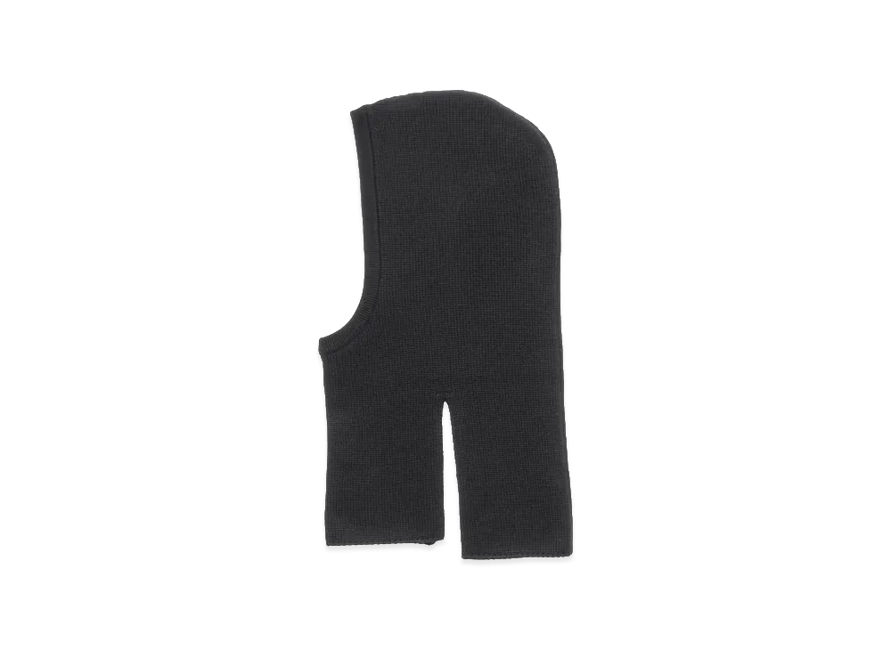Graphpaper Soft Wool Balaclava "Black"