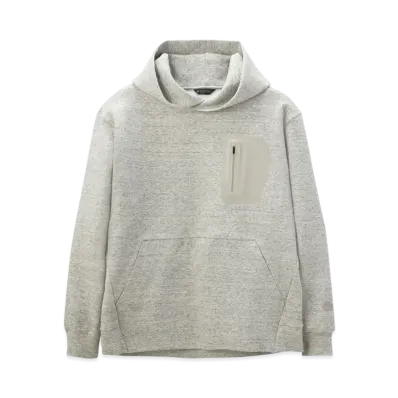 DESCENTE ALLTERRAIN 81 Melange Hoodie "Heatther White"