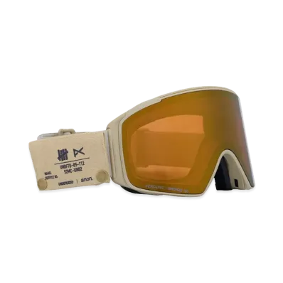 UNDEFEATED x BURTON M4 Goggles LB "Tan"